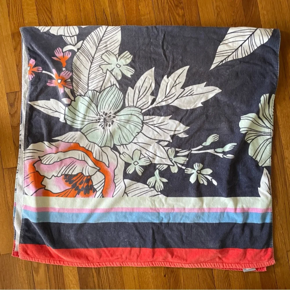 😎Lands’ End Adult Velour Beach Towel😎
